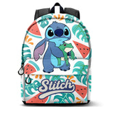 MOCHILA CON BOLSILLO FRONTAL LILO Y STITCH FROG | KARACTERMANIA S,L,